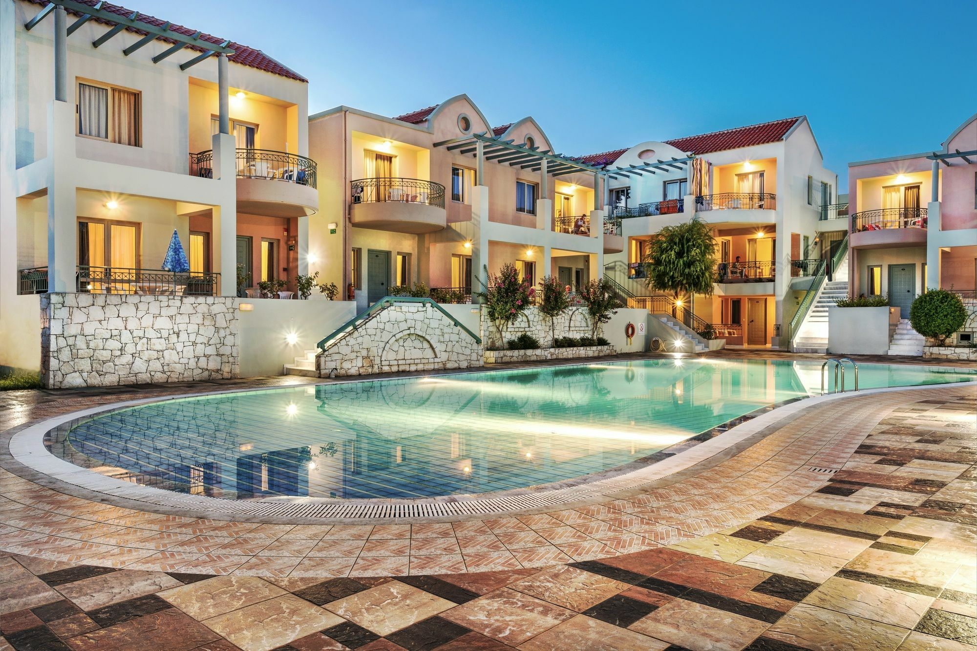 Lotus Hotel Apartments Kato Daratso Exteriér fotografie